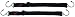 EK Ekcessories 10872P-BLK-AM Honda Bad Bungee 18