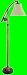 FISHING POLE rod reel cabin FLOOR LAMP home decor NEW