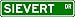 SIEVERT Street Sign ~ Personalized Family Lastname Sign ~ Gameroom, Basement, Garage Sign **