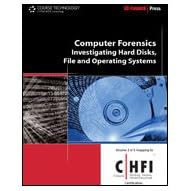 Computer Forensics: Hard Disk and Operating Systems (Ec-Council Press Series : Computer Forensics) by EC-Council