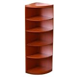 Aberdeen 5-Shelf Quarter Round Bookcase