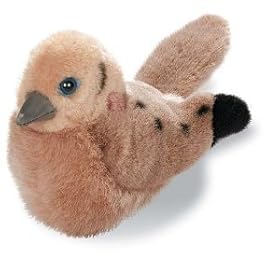 Mourning Dove - Audubon Plush Bird (Authentic Bird Sound)