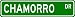 CHAMORRO Street Sign ~ Personalized Family Lastname Sign ~ Gameroom, Basement, Garage...