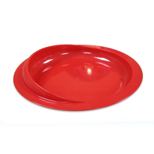 Red Scoop Plate for Alzheimer’s & Dementia Nakosite