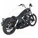 VANCE AND HINES EXHAUST SHORTSHOTS BLK 06-09 DYNA