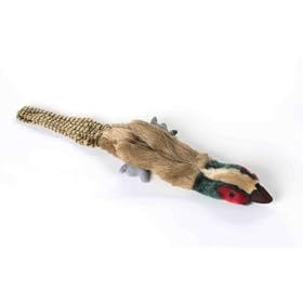Multipet Migrators 18-Inch Empty Nesters Pheasant Dog Toy with Squeakers without Stuffing by Multipet
