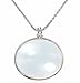 Actopus Silver Gold Monocle Magnifier Magnifying Glass Pendant Necklace â€¦