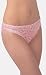Ilusion Women's Low-rise Lace Front Satin Bikini Panty BEIGE L