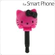 Sanrio Characters Charapin Earphone Jack Accessory (Hello Kitty/Pink)