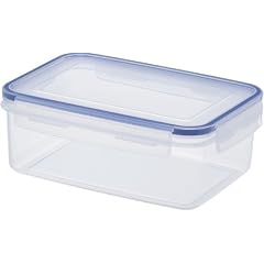 EMSA 506429 CLIP & CLOSE Frischhaltedose rechteckig, Transparent, 2,0L