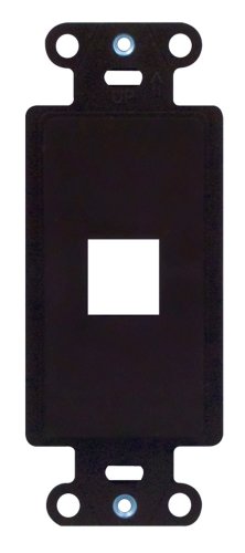 OnQ / Legrand WP3411BR 1Port Decorator Outlet Strap, Brown