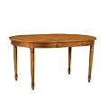 7 Pc Ponderosa Dining Table with Leaf and 6 Chairs