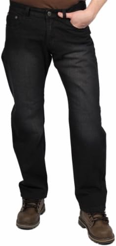 Indigo 30 Men's Fashion Denim Jeans, Vintage Black, Size 40 X 34