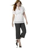 Style&co. Plus Size Cuffed Cropped Pants