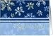 Happy New Year for Secretary Card - Blue Yellow Fireworks Card