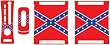 Skinit Rebel Flag Vinyl Skin for Microsoft Xbox 360 (Includes HDD)