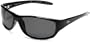 Gargoyles Men's Fabricator Resin Sunglasses,Black Frame/Smoke Lens,one size