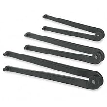 JH Williams 484 4-Inch Adjustable Face Spanner Wrench