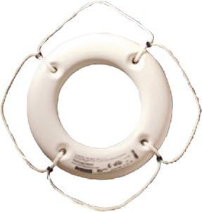 Cal June 20 in. White Hard SHELL Ring BUO - HS20W by Cal June
