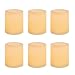 Inglow CG10286CR6 Battery-Operated 1-3/4-Inch Flameless Wax-Covered LED Votive Candle, 6-Pack, Cream