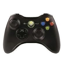 <モンスターハンター フロンティアオンライン推奨> マイクロソフト無線 ゲーム コントローラーXbox 360 Wireless Controller for Windows リキッド ブラック JR9-00013