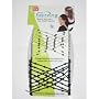 Hairzing silver and black styling comb stretchie