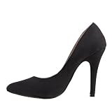Produkt-Bild: Damen Schuhe, PUMPS, HIGH HEELS STILETTO, F1-17, Synthetik in hochwertiger Leder Optik