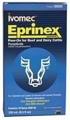 Ivomec Eprinex Pour on De-Wormer 250ml by Merial Ltd