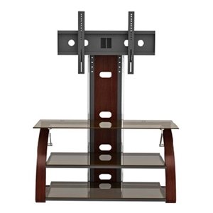 Z-Line Keira Flat Panel TV Stand with Integrated Mount by