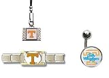 Tennessee Volunteers ProStarter Bracelet/Belly Ring/ Cell Phone Charm Package