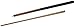Pot Black 2piece Maple Cue with Soft Case