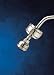 Sprite SL-CM-M Dechlorinating Shower Filter with Massage Head Slim Line Chrome