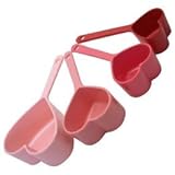 Dci Heart Measuring Cups, 4 Piece Set