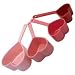 Dci Heart Measuring Cups, 4 Piece Set