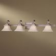 Minka Lavery Agilis Brushed Nickel 4 Light Bath 6814-84