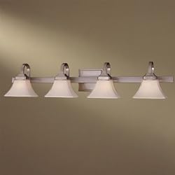 Minka Lavery Agilis Brushed Nickel 4 Light Bath 6814-84