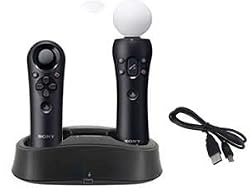 PS3 Move Dual Charger / Charging Dock Station for PS3 Move Controllers