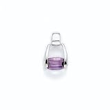 S/S Stellar White Amethyst Pend - GHSW127