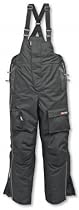 Vega Black Waterproof Snow Bib Overalls with Suspenders - Frontiercycle (Free U.S. Shipping)