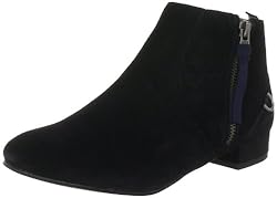 Mexx Lilia 1a Suede F7HWS020, Damen Fashion Stiefel, Schwarz (Black 1), EU 40