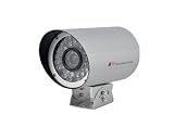 Electronics : Sharp 1/3" CCD Infra Red CCTV Security Camera 36 LEDHi-Res 70m Night Vision