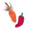 KONG CATNIP FEATHER CARROT NH4