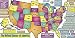 BB SET MAP OF THE UNITED STATES