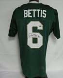 Signed Jerome Bettis Uniform - Notre Dame Green JSA Size L - Autographed College Jerseys