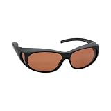 Polarized Mini Max-Wraps Sunglasses Fits Over Most Prescription Eyewear Coppermax Driving Lenses