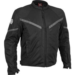 Firstgear Rush Mesh Jacket - 2X-Large Tall/Black On Sale