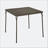 Outdoor Living : Cosco Home & Office 14-619-MOC Premium 34' Square Folding Table