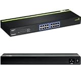 16-port 10/100/1000Mbps Switch