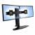 Ergotron Neo-Flex Dual LCD Lift Stand - Stand for 2 LCD displays - black - screen size: up to 22" - mounting interface: 100 x 100 mm, 75 x 75 mm
