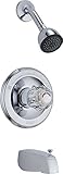 Delta Faucet T13422-SOS Classic MonitorR 13 Series Tub and Shower Trim, Chrome [並行輸入品]